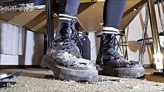 LED-Bar Crushing with dirty Doc Martens Boots (Trailer)