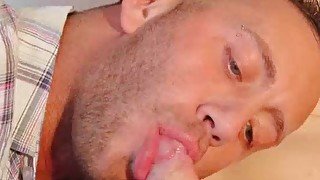 Cock sucker: Ben a str8 guy gets sucked in spite of him !