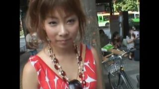 Exotic Japanese whore in Hottest Outdoor, Public JAV clip