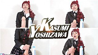 School Girl Kasumi Yoshizawa's Handjob (PERSONA 5)