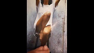 Masturbating over my Selena Gomez poster got horny