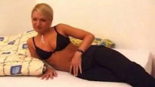 Ambrosial blonde Suzy having a wonderful time by Masturbating