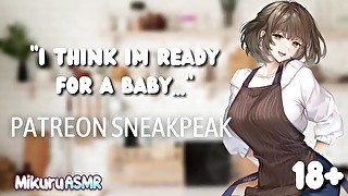 [SPICY] Wife wants a baby?!  Lewd  Cute  Breeding  Kissing  FTM