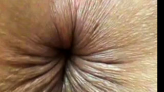 close up butthole winking