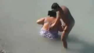 Bbw fucking on beach