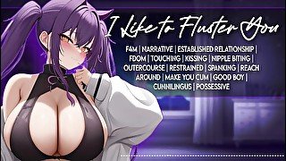 [F4M] I Like to Fluster You  [Fdom] [Good boy] [ASMR Audio Only]