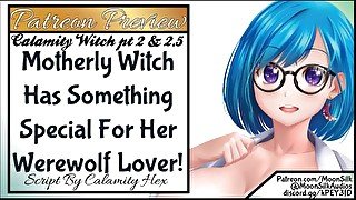 Witch Has Something Special For Her Werewolf Lover! Patreon Preview!