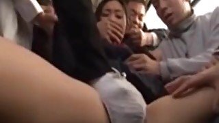 Publicsex Oriental On The Bus