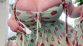 Hot buxom amateur MILF breathtaking porn video