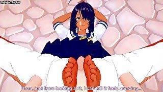 Hentai POV Feet Ikkitousen Unchou Kan-u