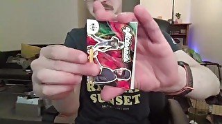 Opening a Pack of Cards