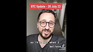 Bitcoin price update 29 July 2023 with stepsister