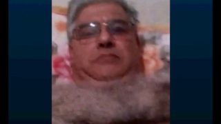 Argentine grandpa masturbate and cumming