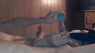 Two boys masturbate each others on web cam