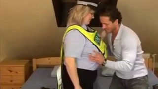 June Kelly hot blonde bbw cop get fucked