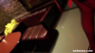 Stripper girl fucked + filmed in strip club with hidden cam