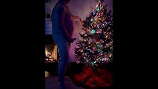 Santa Daddy Cums for You  Loud Moaning Cumming