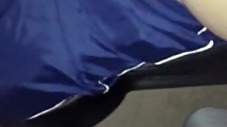 Adidas nylon pants masterbating