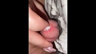 Peehole insertion long nails