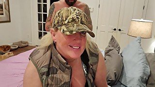 GERMAN MILF MRS SCHUKENBACHER CANNOT STOP CUMMING ON AMERICAN BOYS COCK