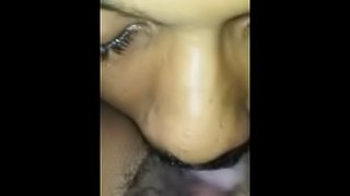 Eating my pussy