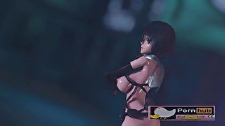 mmd r18 Bunny Style Tara Mikasa Ackerman 3d hentai