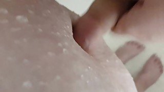 Huge Sexy Pregnant Belly Fucked & Cummed On In The Shower