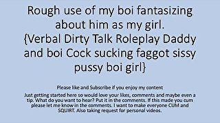 Daddy uses his step son rough like a girl. Roleplay, Fantasy, Verbal, Dirty Talk