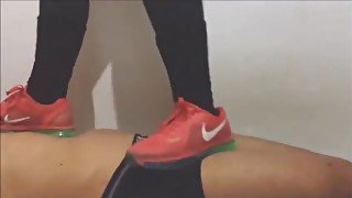 Trampling Sneakers ballbust