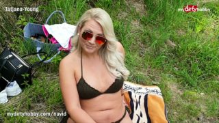 MyDirtyHobby - Busty German hottie caught him spying