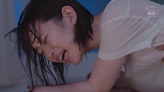 Small tits Asian in wet tshirt Yura Kano - Japanese homemade porn with cumshot