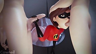 Compilation Of With Nymphomaniac Elastigirl From The Incredibles