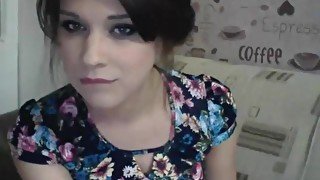 junior russian tgirl masterbates until she cums