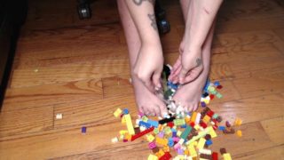 ASMR CBT LEGO Foot Fetish