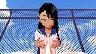 Hayase Nagatoro Ijiranaide, Nagatoro-san 3D HENTAI Part 4/8