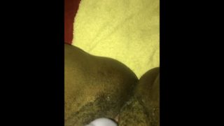 fucking my hairy pussy