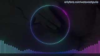 ASMR moans - Watch me masturbating and fingering my pussy just after waking up