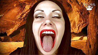 Hungry werewolf wants to consume you alive (POV vore, mouth, tongue and throat)