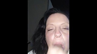 Cum dump facial