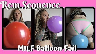 FREE PREVIEW - MILF Balloon Fail