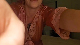 Slutty MILF fucks her son's friend