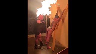 Fire play with the wife