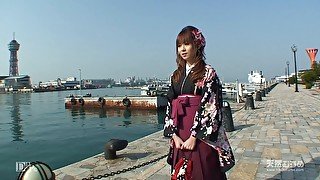 Cute asian teen in national costume Hard Fuck