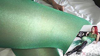 151 Anais Latour Poison Ivy With Green Nylon Pantyhose Fucked - Sex Movies Featuring Sexy Tights