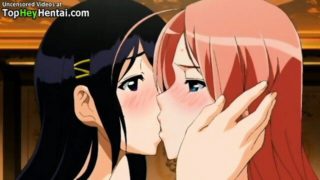 Hentai busty girls having passionate sex