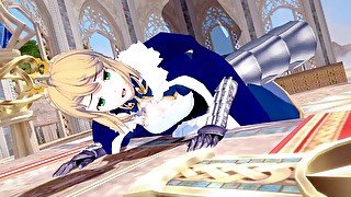 【ARTORIA PENDRAGON SABER】【HENTAI 3D】【FATE】