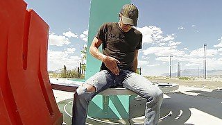 Pissing my jeans in empty parking lots