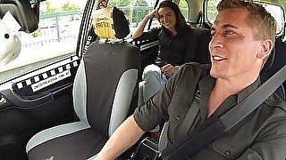 CzechTaxi Multiple Female Orgasm in the Backseat