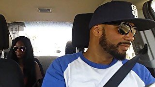 Uber Driver FUCKs Ebony College Student