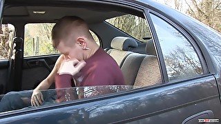 Shaun & James Love To Fuck In A Car - Shaun Mann & James Thomas